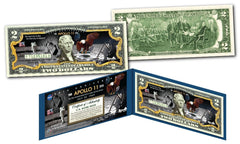 APOLLO 11 NASA Moon Landing 50th ANNIVERSARY Official Legal Tender $2 U.S. Bill-1