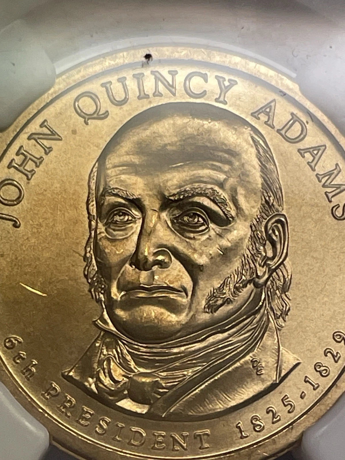 2008-P John Quincy Adams One Dollar SMS NGC MS66