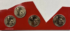 2011 D PRESIDENTIAL DOLLARS FROM MINT SET - 4 Coin Set-1