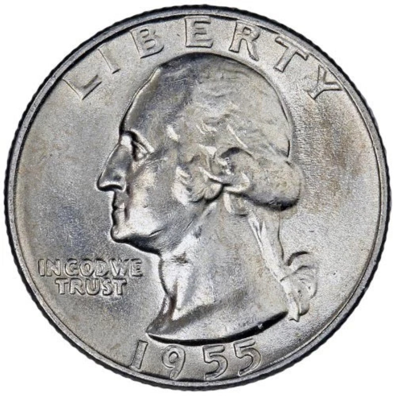 Silver Washington Quarters ($1 Face Value - Circulated)