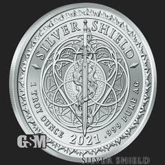 1 oz .999 Fine Silver Round in Capsule, Decorative Metal Art Piece, Exclusive Theme Edition, Engraved Detail Finish, Treasure Style Souvenir, Cabinet Display Accessory, Hobby Memorabilia Item-2