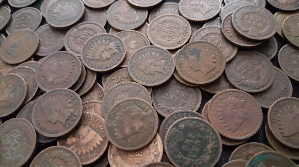 ? 5 DIFFERENT DATES Indian Head Penny ? Classic Old U.S. Coin Estate Lot ?-1