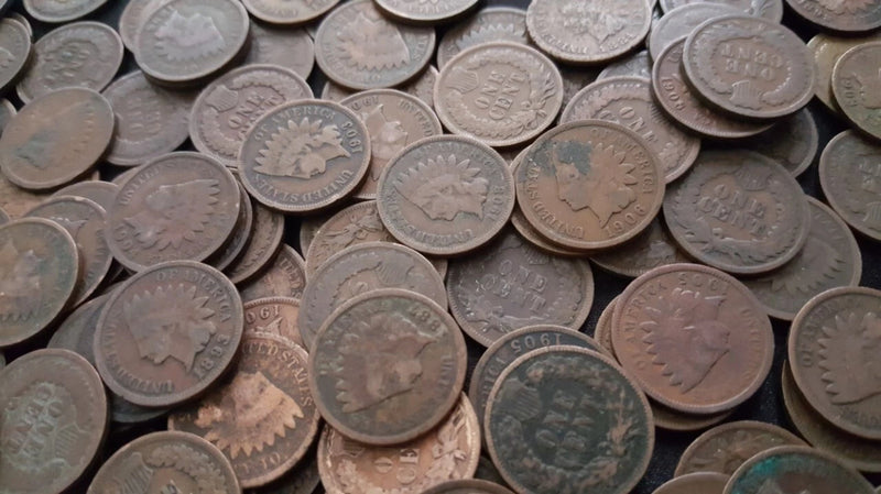 ? 5 DIFFERENT DATES Indian Head Penny ? Classic Old U.S. Coin Estate Lot ?-1