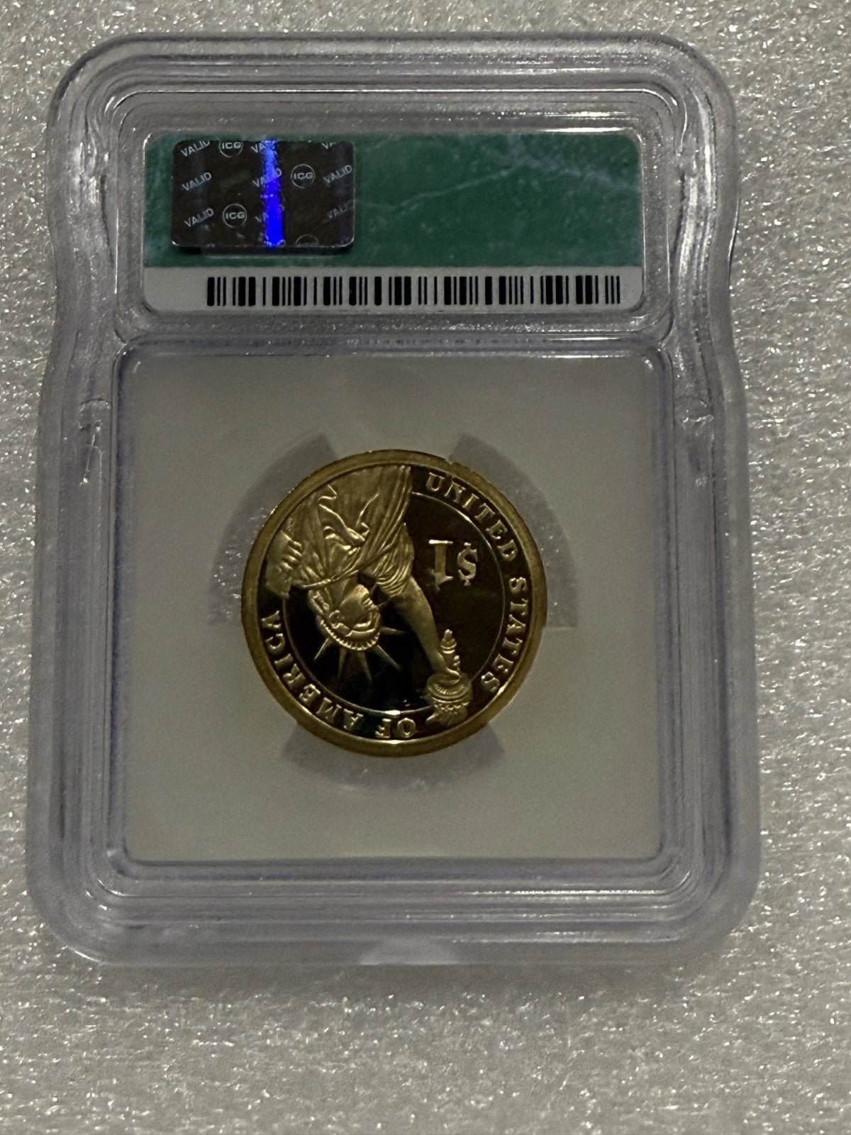 2008 S Andrew Jackson US Presidential Proof Dollar Coin ICG PR70 DCAM