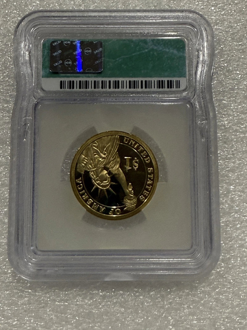2008 S Andrew Jackson US Presidential Proof Dollar Coin ICG PR70 DCAM-1