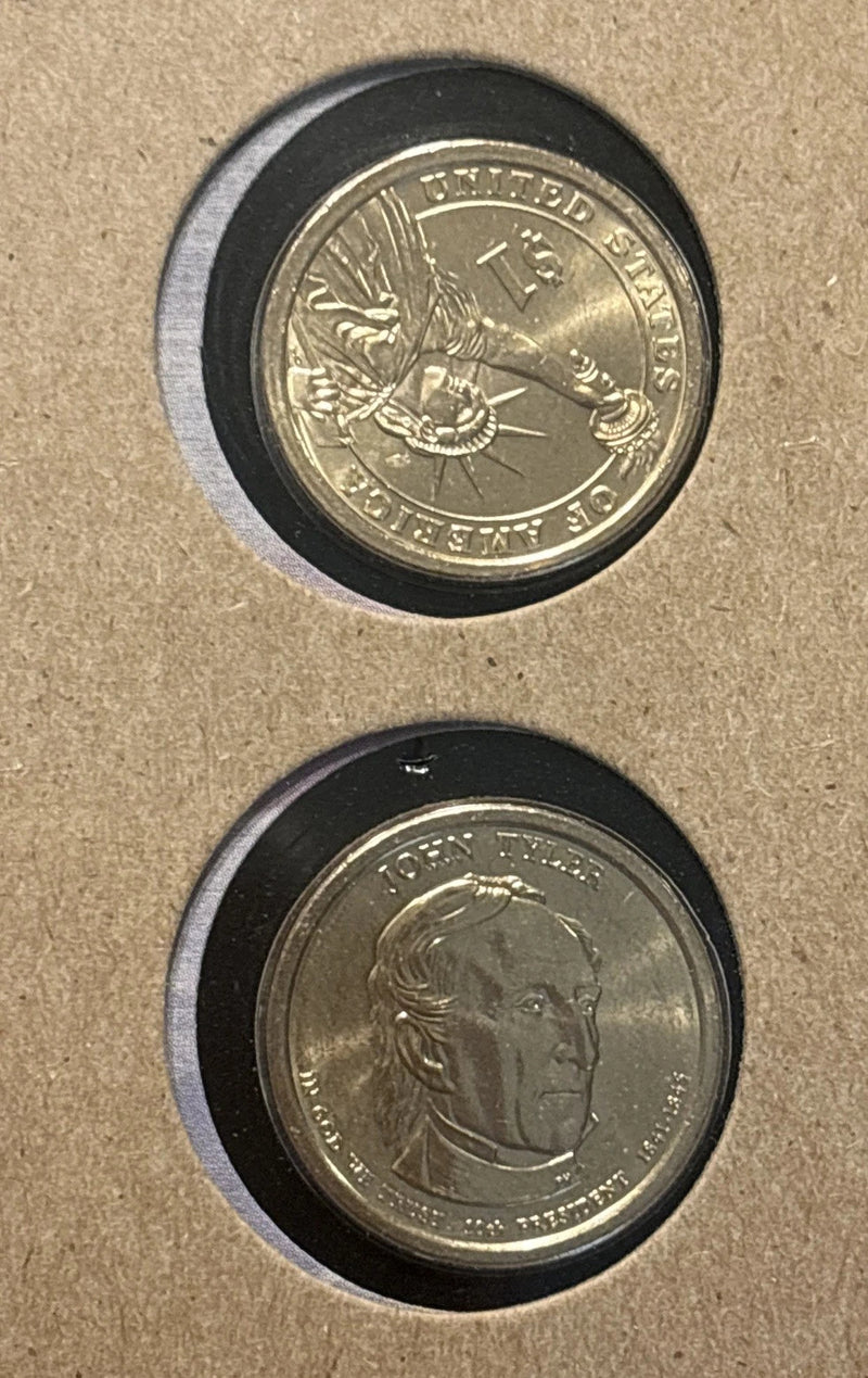 2009 P&D John Tyler Presidential Dollars-1