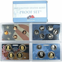 2009 Proof and Uncirculated Annual US Mint Coin Sets PDS 54 Coins-1