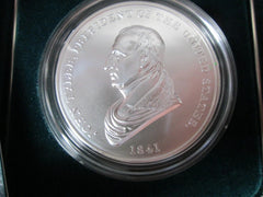 US Mint Presidential .999 Fine Silver 1oz. Medal Coin _ John Tyler-1