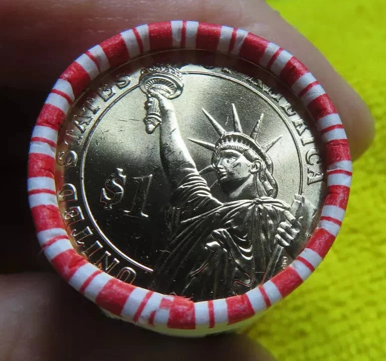 2010 Abraham Lincoln $1 25 Coin Original Roll Presidential Golden Dollar-1