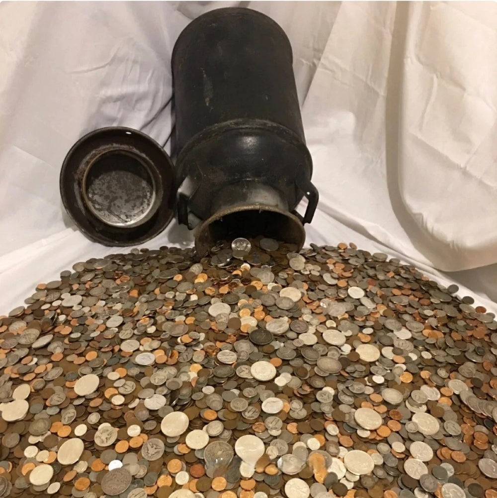 ✯ 35+ ITEM Old U.S. Estate Coin Hoard - Gold / Rare Silver / Currency + BONUS!