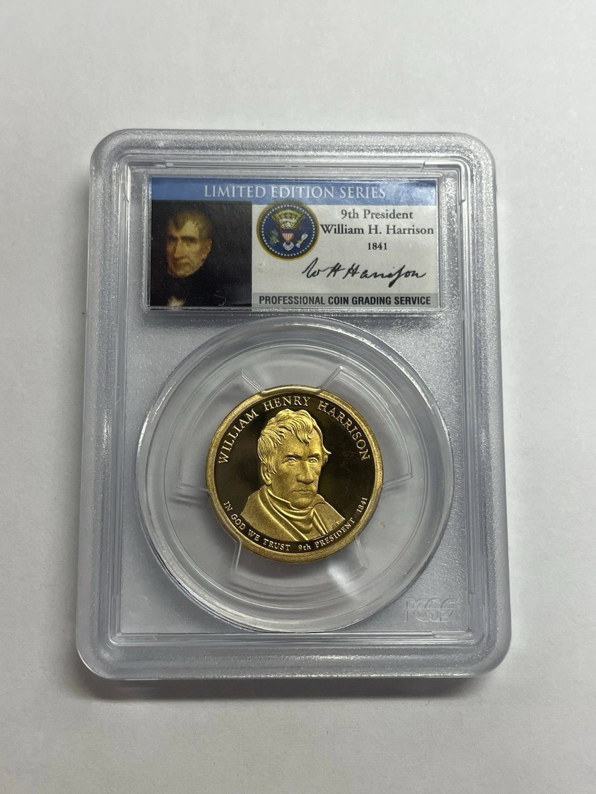 2009-S John Quincy Adams One Dollar PCGS- PR 69 D CAM.