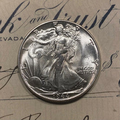✯Estate Coin Lot Walking Liberty Half Dollars Uncirculated UNC MS BU+ ✯-3