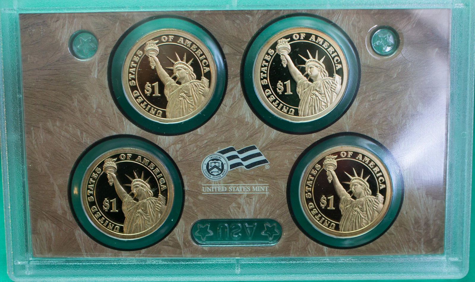 2010 Proof Presidential $1 One Dollar US Mint 4 Coin Set No Box-1