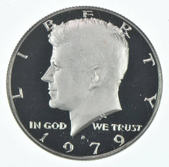 Moneda de medio dólar Kennedy de 1979-S, CLAD, a prueba-1