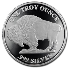 1 OZ .999 Fine Silver Bullion Style Round Coin with Protective Capsule, Collectible Silver Coin, Premium Commemorative Metal Keepsake, Hobby Collection, Display Piece, Coin Collector Gift, Vintage Souvenir-1