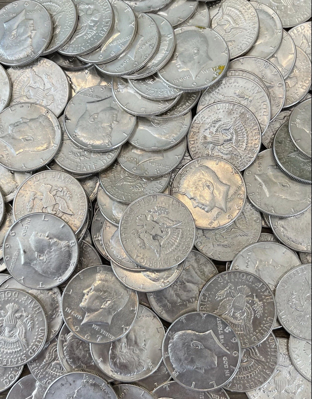 1965 - 1970 Kennedy Half Dollar - Circulated - 40% Silver - Choose Quantity!
