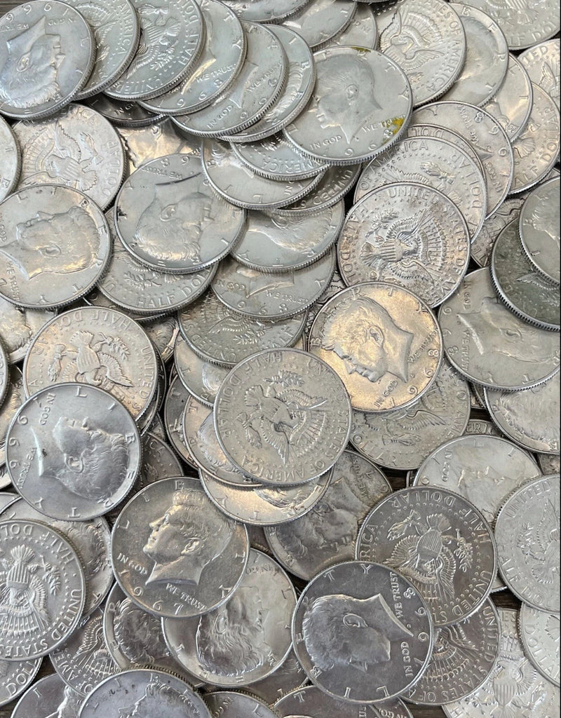 1965 - 1970 Kennedy Half Dollar - Circulated - 40% Silver - Choose Quantity!-1