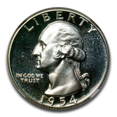 1954 Washington Quarter PF-68 UCAM NGC-1