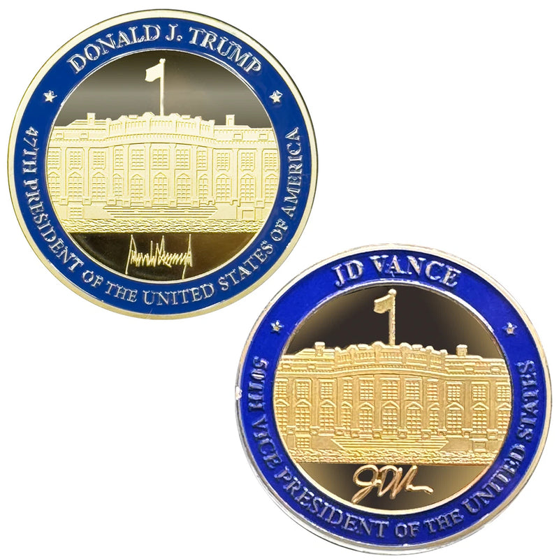 EL18-10 President Trump 47 and Vice President JD Vance Presidential Combination-1