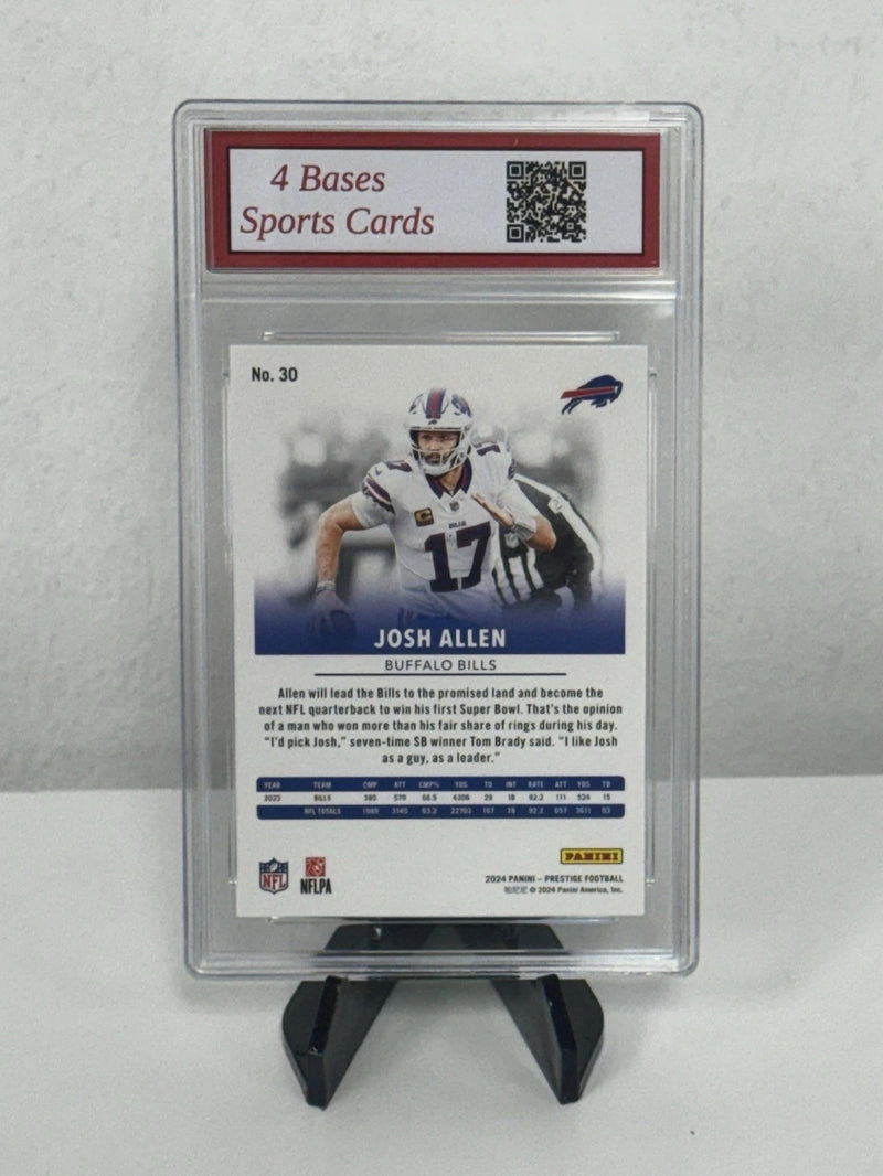 ¡Set de 2 tarjetas del equipo Buffalo Bills de Josh Allen y James Cook de Panini Prestige 2024!-2
