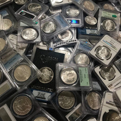 Estate Coin Lot US Morgan Silver Dollar ✯PCGS NGC ✯ O, S, P - BU MS UNC-4