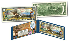 CONNECTICUT - OFFICIAL Genuine Legal Tender $2 Bill Honoring America's 50 States-1