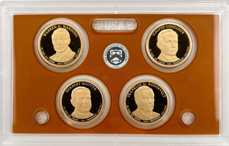 2007-2016 Presidential Dollar 39 Coin S Proof Set wOriginal Mint Lenses (No COA)-1