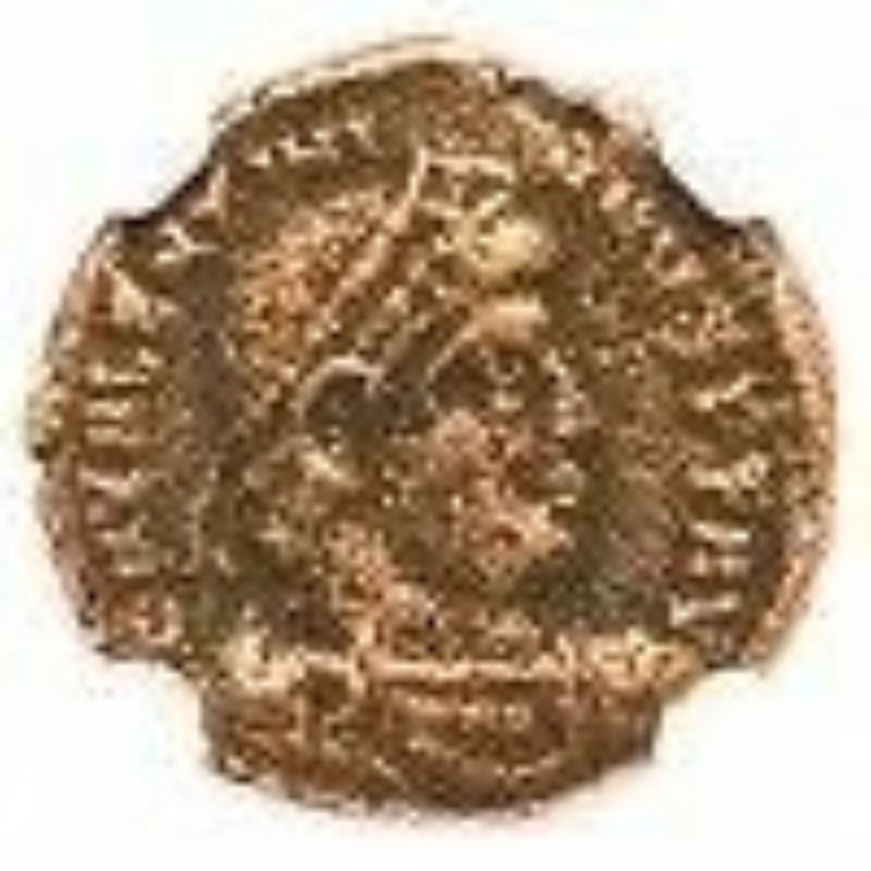 Roman AE of Valentinian I (AD364-375)NGC(LG) Roman Coin Slab-2
