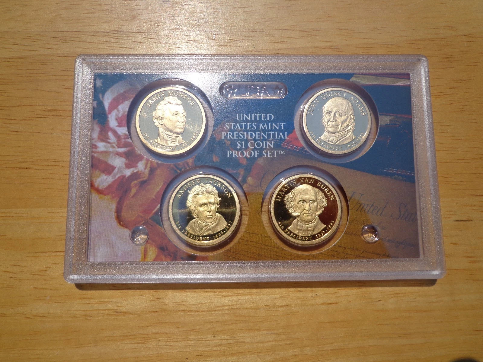 2008 S Presidential Proof Dollar Set No Box or Coa-1