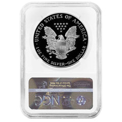 Moneda de plata americana Eagle NGC PF69UC de $1, 2016-W, etiqueta marrón-2