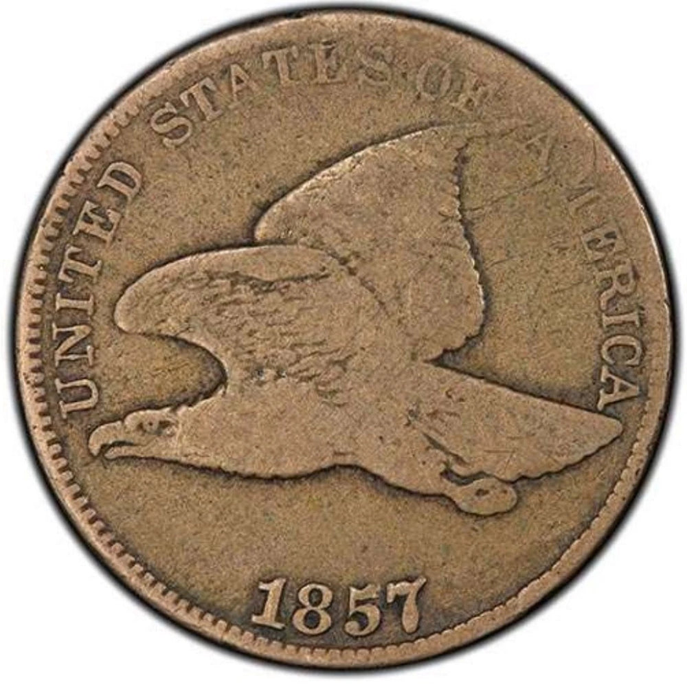 Estate Coin Flying Eagle Cent Early Copper ✯US 1c Penny ✯-3