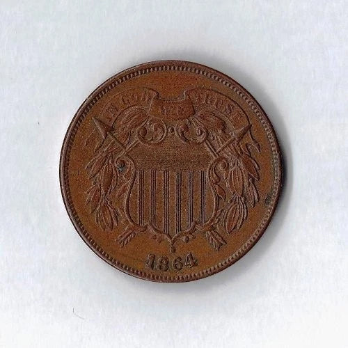 1864-1868 Two Cent Piece G/VG-1
