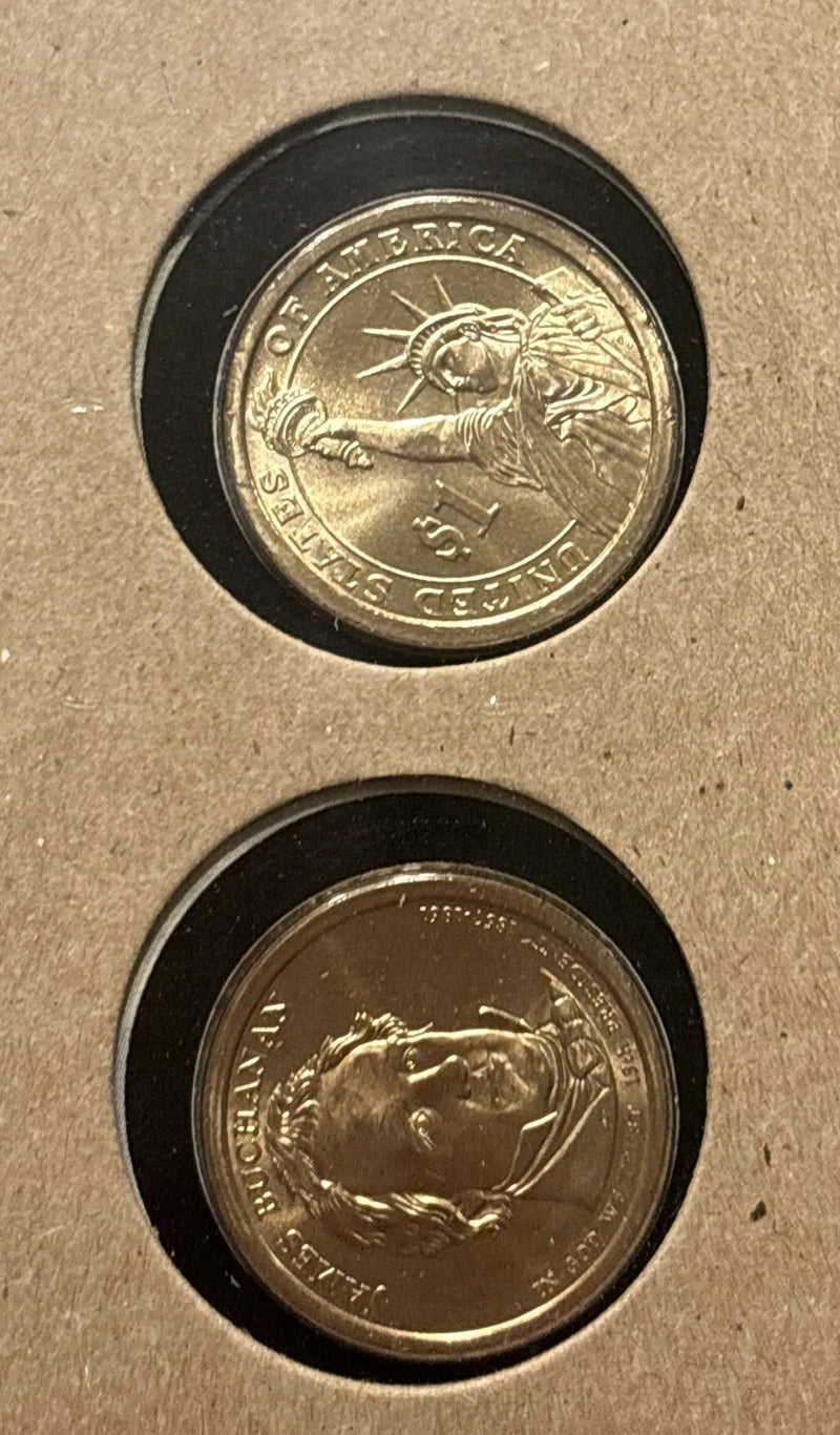 2010 P&D James Buchanan Presidential Dollars-1