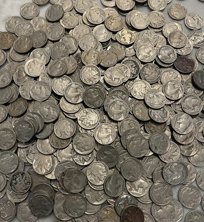 [Lot of 40] Buffalo Nickels Full Readable Dates - Choose How Many Lots of 40!-1