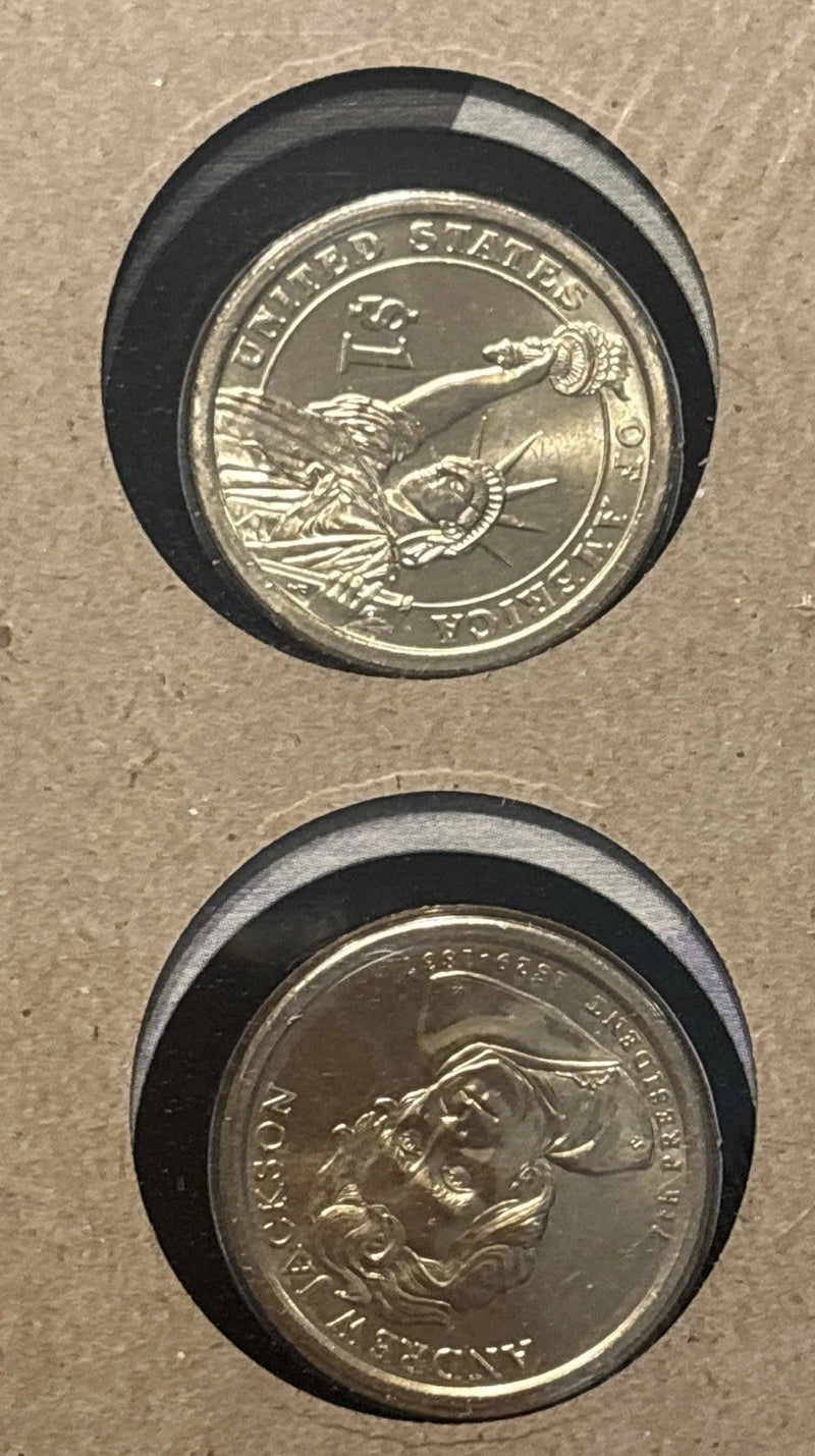 2008 P&D Andrew Jackson Presidential Dollars-1