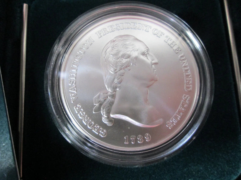 US Mint Presidential .999 Fine Silver 1oz. Medal Coin _ George Washington-1