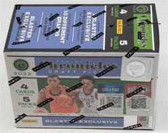 Blaster Basketball Cards 2022-23 Panini Chronicles Draft Picks Sealed Box, 20 Cards, 5 Packs, 4 Cards Per Pack, Rookie Inserts Parallels-3