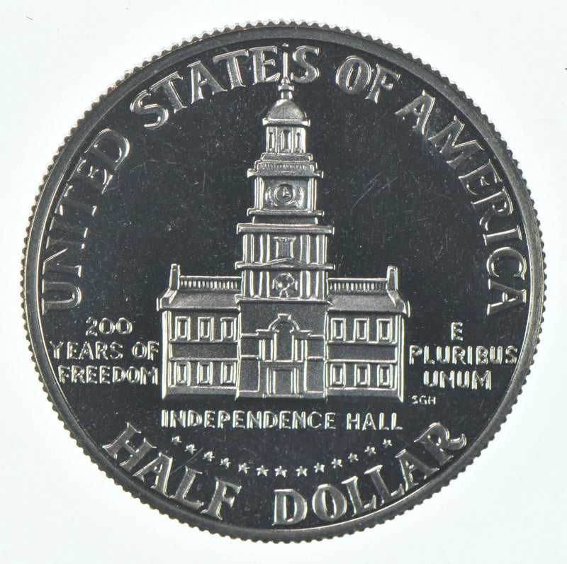 Moneda de medio dólar Kennedy de 1976-S, CLAD, a prueba-2