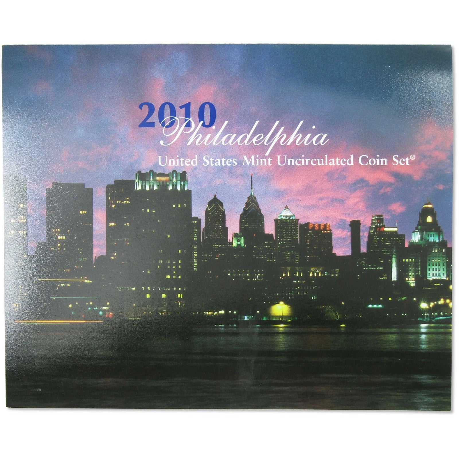 2010 Uncirculated Coin Set U.S Mint Government Packaging OGP COA-1