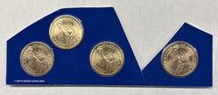 2010 P PRESIDENTIAL DOLLARS FROM MINT SET - 4 Coin Set With-1