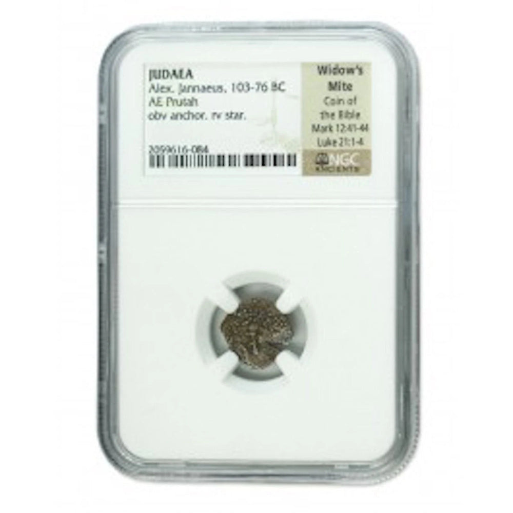 Widow's Mite Ancient Coin NGC Certified Authentic Average Quality