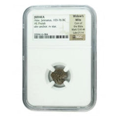 Widow's Mite Ancient Coin NGC Certified Authentic Average Quality-1