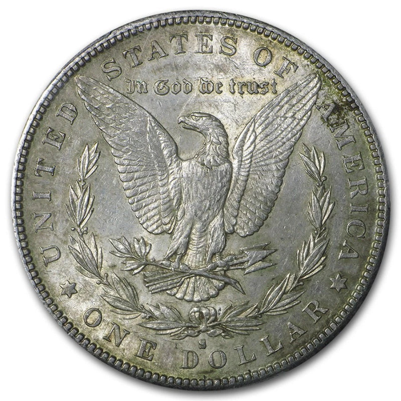Dólar Morgan de plata al 90 % anterior a 1921 (1878-1904) Casi sin circular-1