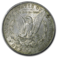 Dólar Morgan de plata al 90 % anterior a 1921 (1878-1904) Casi sin circular-1