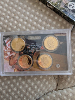 2007 UNITED STATES MINT PRESIDENTIAL $1 DOLLAR COIN PROOF SET WITH COA-1
