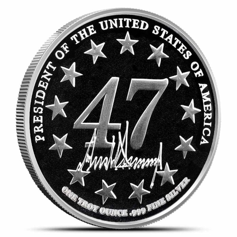 1 oz President Trump Victory Silver Medallion (In Capsule)