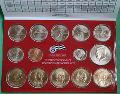 2007 P and D US Mint ANNUAL Uncirculated Coin Set 28 Coins Made in the USA-1