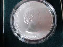 US Mint Presidential .999 Fine Silver 1oz. Medal Coin _ Andrew Johnson-1