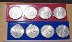 2008 P & D Presidential Dollar 8 Coin Lot Sealed Uncirculated Mint Set Cello-1