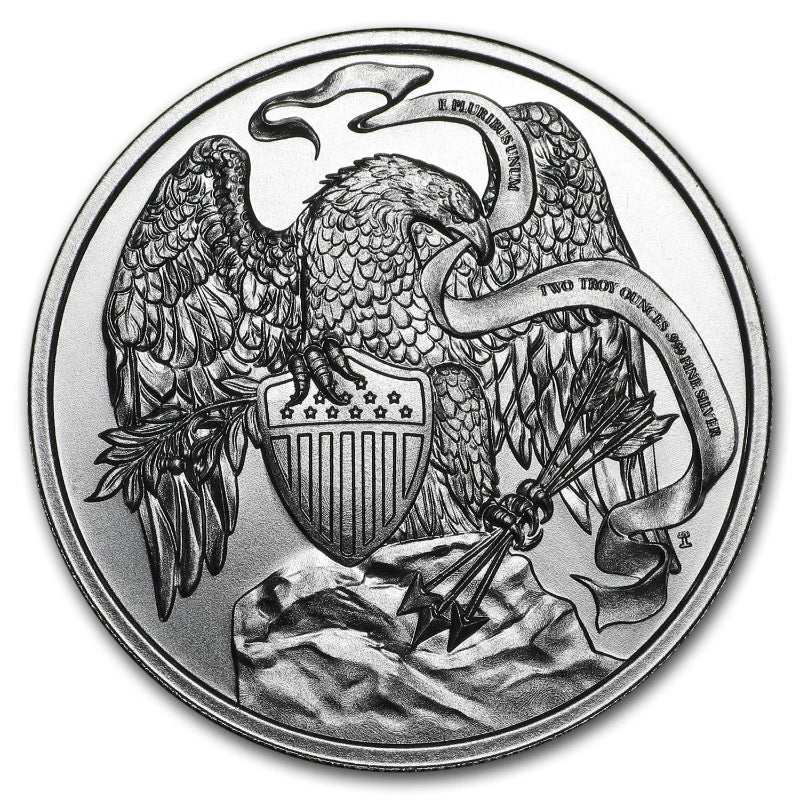 2 oz Silver HR Round - Presidential Tribute Series: Lincoln-1